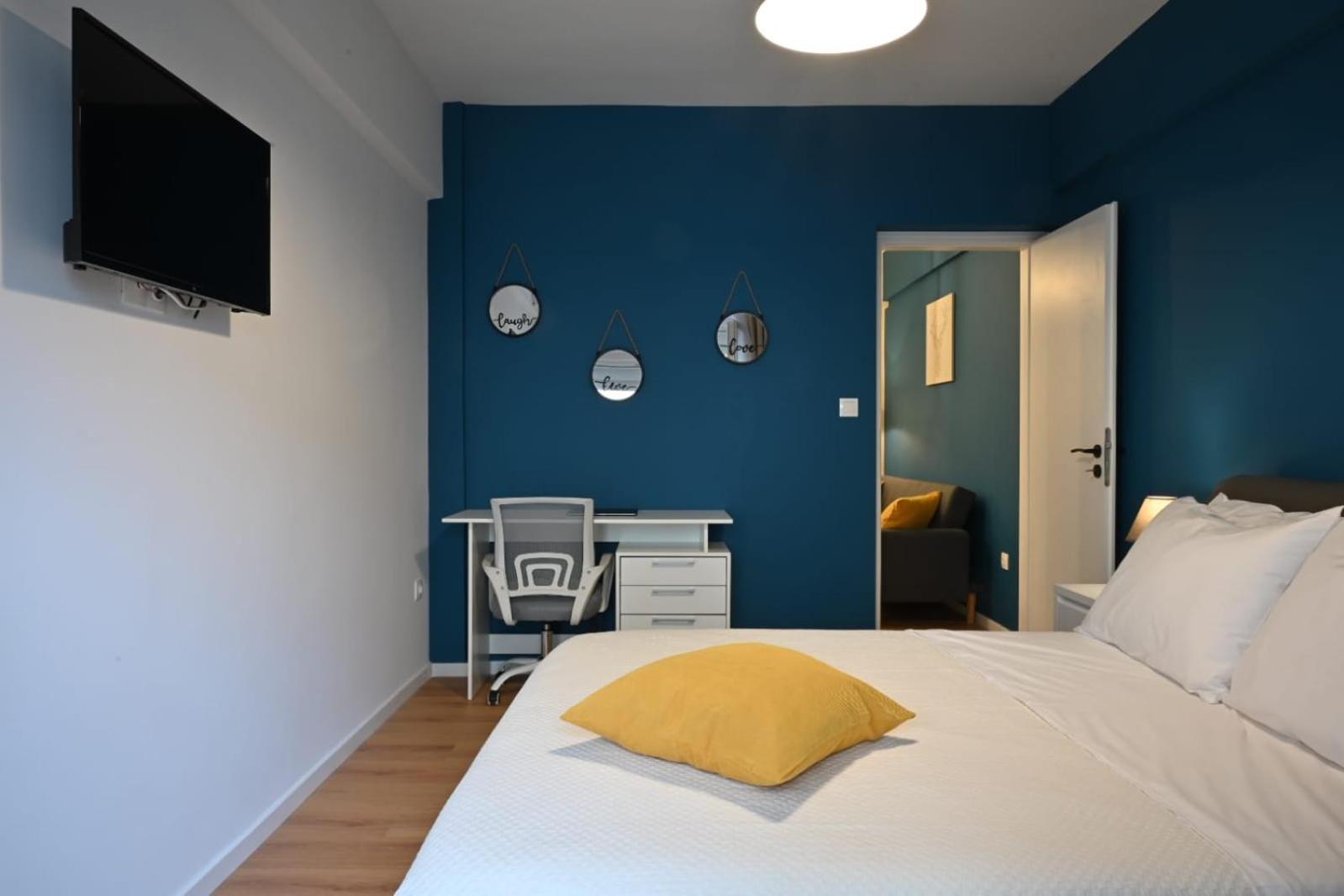 Modern Two Bedroom Apartment At Koukaki Atena Exterior foto