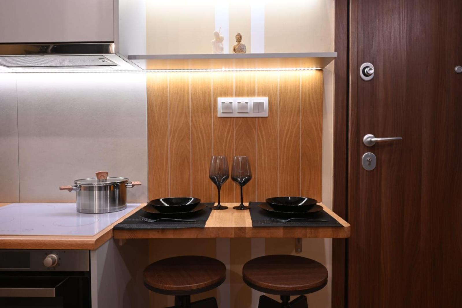 Modern Two Bedroom Apartment At Koukaki Atena Exterior foto
